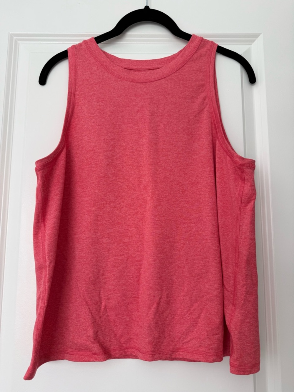 Athleta Heathered Coral Pink Breezy Tank